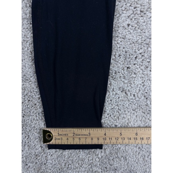 Lululemon Align High Rise Black Leggings Pockets Women's Size 0 V Waist (READ) - Picture 11 of 12